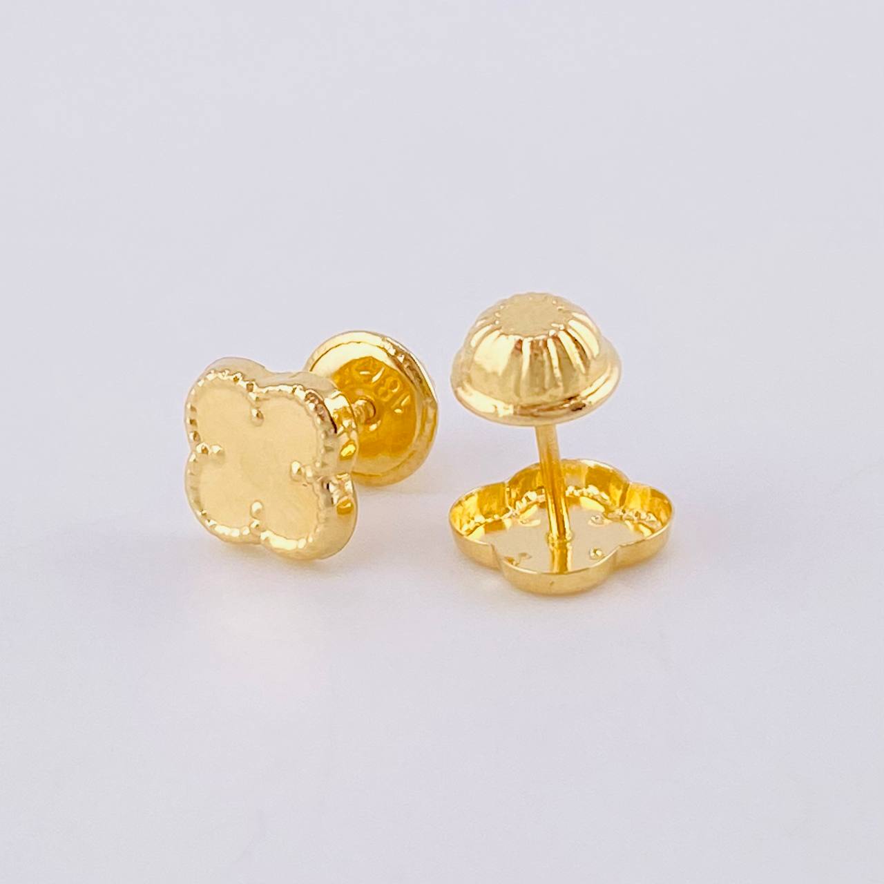 Topos Trebol 0.5 g / 6.2 mm Oro Amarillo 18K