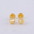 Topos Bola Lisa 0.55 g / 5 mm Oro Amarillo 18K