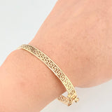Pulso Aro Tribal 10.55 g / 16 cm / 5.5 mm Oro Amarillo 18K