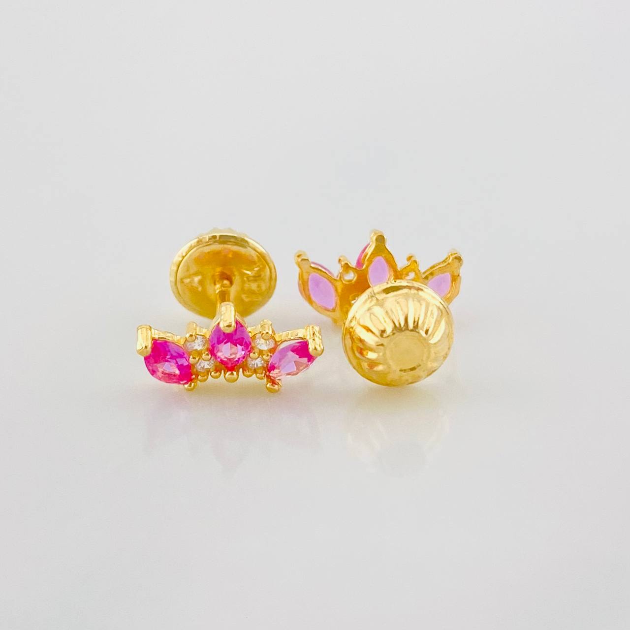 Topos Tiara 0.8g / 8.5mm Oro Amarillo 18K