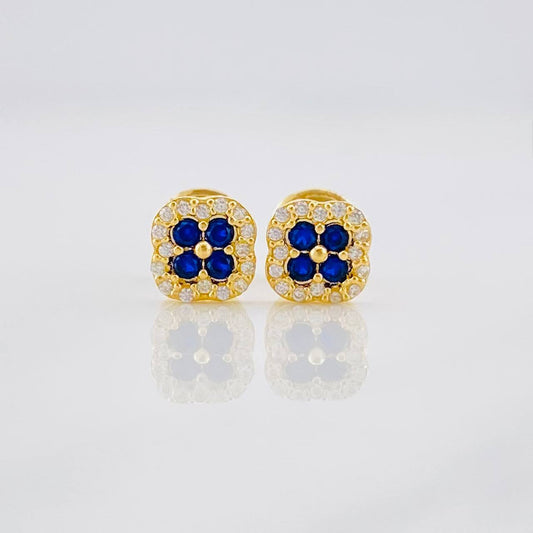 Topos Trebol 0.95g / 5.7mm Oro Amarillo 18K