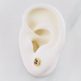 Topos Trebol 0.95g / 5.7mm Oro Amarillo 18K