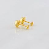 Topos Corazón 0.45g / 3.2mm Oro Amarillo 18K
