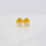 Topos Cuatro Garras 0.6g / 3.1mm Oro Amarillo 18K