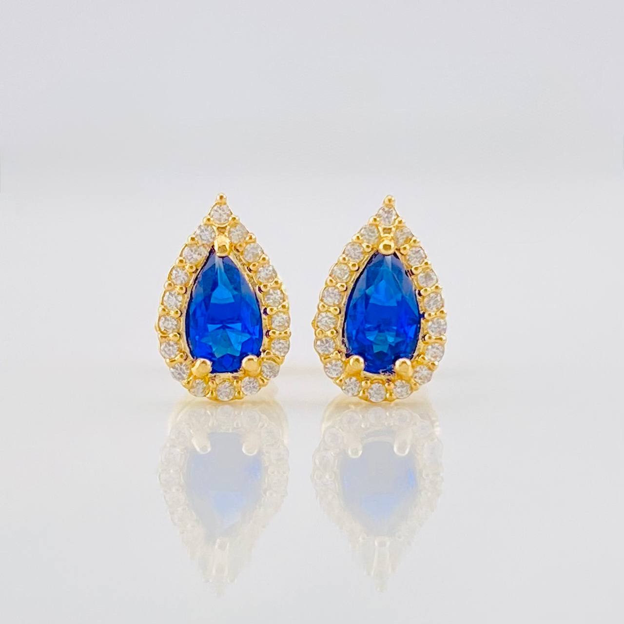 Topos Halo Gota 0.95g / 5.7mm Oro Amarillo 18K
