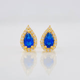 Topos Halo Gota 0.95g / 5.7mm Oro Amarillo 18K