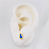 Topos Halo Gota 0.95g / 5.7mm Oro Amarillo 18K