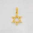 Dije Estrella de David 1.6g / 2.4cm Oro Amarillo 18K