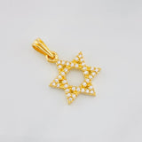 Dije Estrella de David 1.6g / 2.4cm Oro Amarillo 18K
