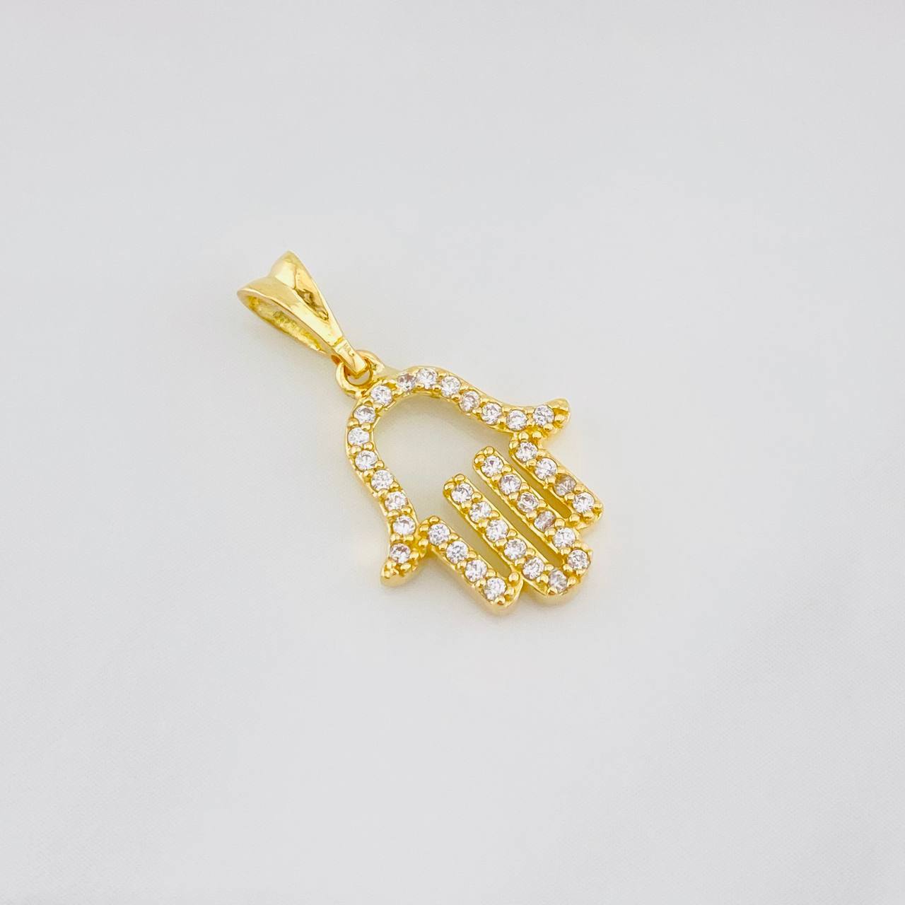 Dije Mano Hamsa 1.15g / 2cm Oro Amarillo 18K