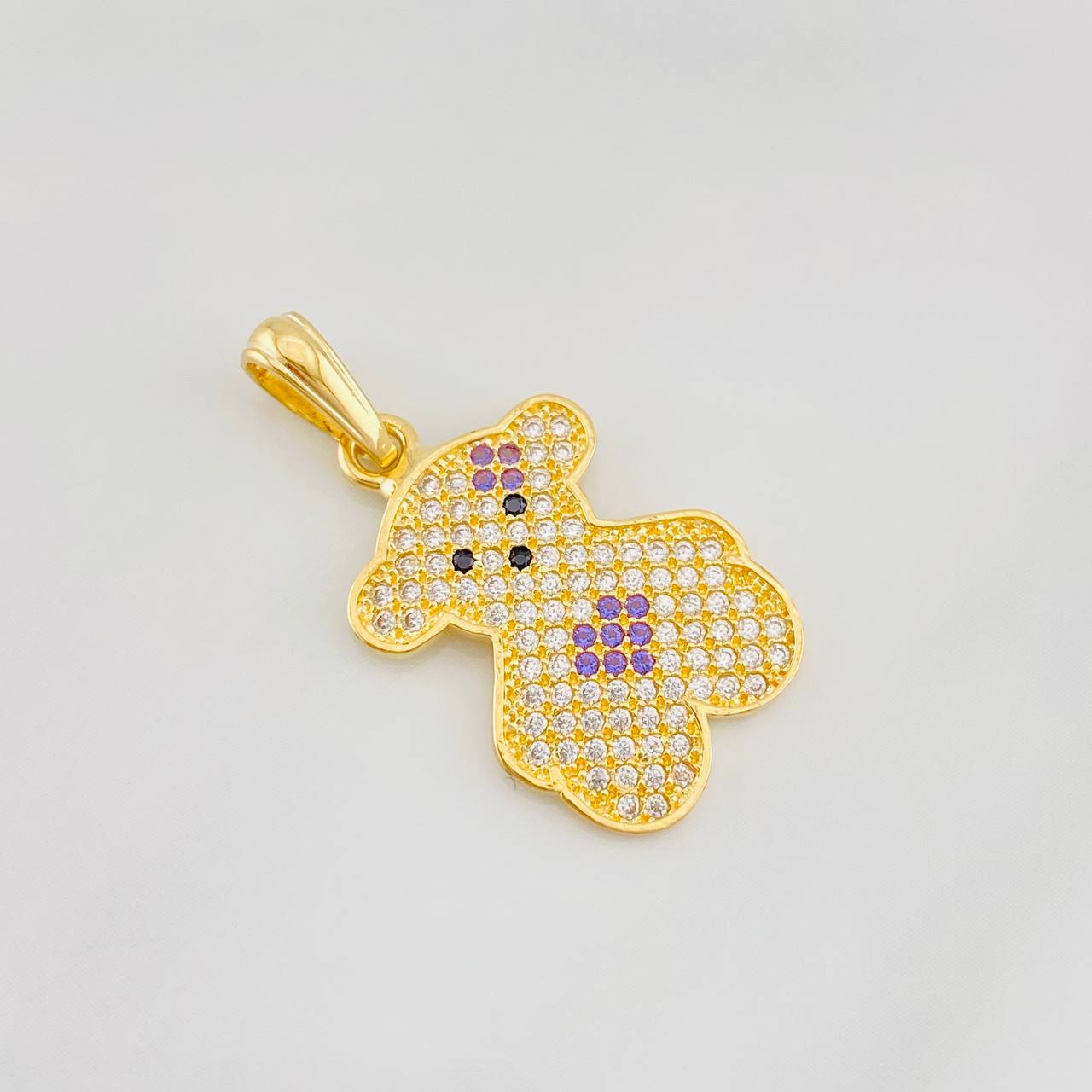 Dije Oso Ts 2.3g / 2.7cm Oro Amarillo 18K