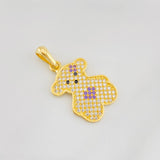 Dije Oso Ts 2.3g / 2.7cm Oro Amarillo 18K