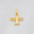 Dije Avión 1.25g / 2cm Oro Amarillo 18K