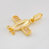 Dije Avión 1.25g / 2cm Oro Amarillo 18K