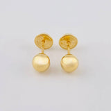 Topos Bola Lisa 0.65g / 6mm Oro Amarillo 18K
