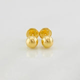 Topos Bola Lisa 0.55g / 5mm Oro Amarillo 18K