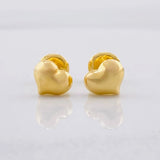 Topos Corazón 0.9g / 10mm Oro Amarillo 18K