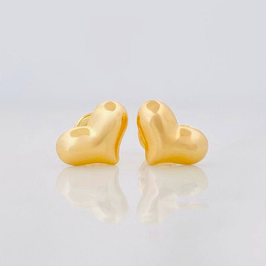 Topos Corazón 0.75g / 9.9mm Oro Amarillo 18K