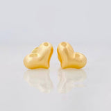 Topos Corazón 0.75g / 9.9mm Oro Amarillo 18K