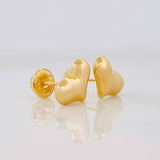 Topos Corazón 0.75g / 9.9mm Oro Amarillo 18K