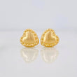 Topos Corazón 0.75g / 8mm Oro Amarillo 18K