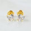 Topos Corazón 1.05gr / 5mm Oro Amarillo 18K *