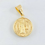 Dije San Benito 1.25gr / 2.7cm / Oro Amarillo 18K
