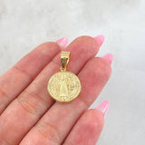 Dije San Benito 1.25gr / 2.7cm / Oro Amarillo 18K