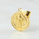 Dije San Benito 1.25gr / 2.7cm / Oro Amarillo 18K