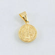 Dije San Benito 0.9gr / 2.2cm / Oro Amarillo 18K