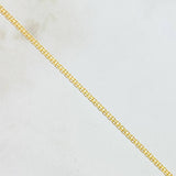 Pulso Chino 1.2gr / 19cm / 1.4mm Oro Amarillo +1 18K ©
