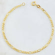 Pulso Figaro 1.75gr / 19cm / 2.8mm Oro Amarillo +1 18K *