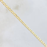 Pulso Cubano 1.5gr / 19cm / 2.4mm Oro Amarillo +1 18K *