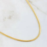 Cadena Serpiente 7.75gr / 60cm / 2.9mm Oro Amarillo +3 18K *