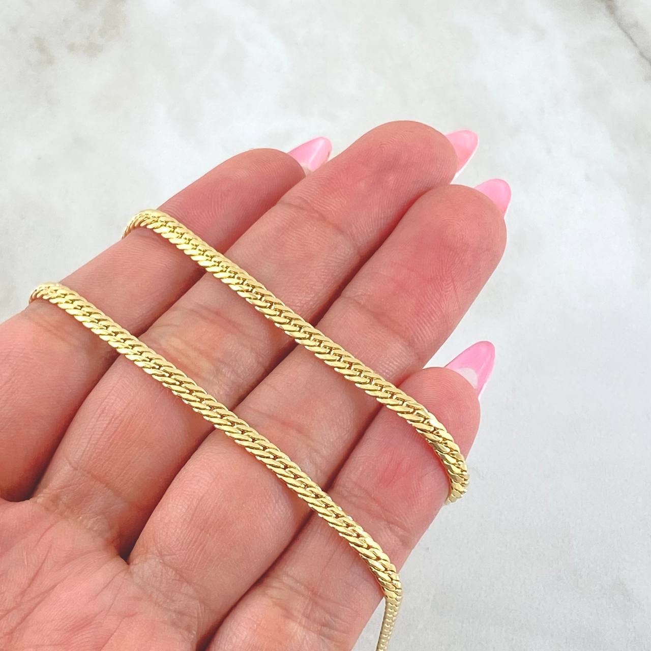 Cadena Serpiente 7.75gr / 60cm / 2.9mm Oro Amarillo +3 18K *