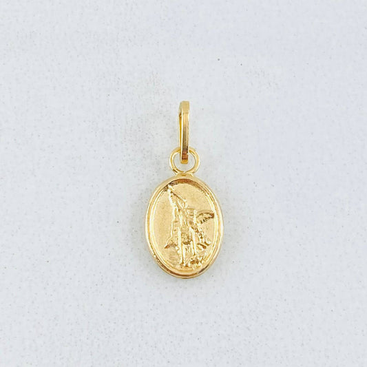 Dije San Miguel Arcangel 0.25gr / 1.5cm / Oro Amarillo 18K ©