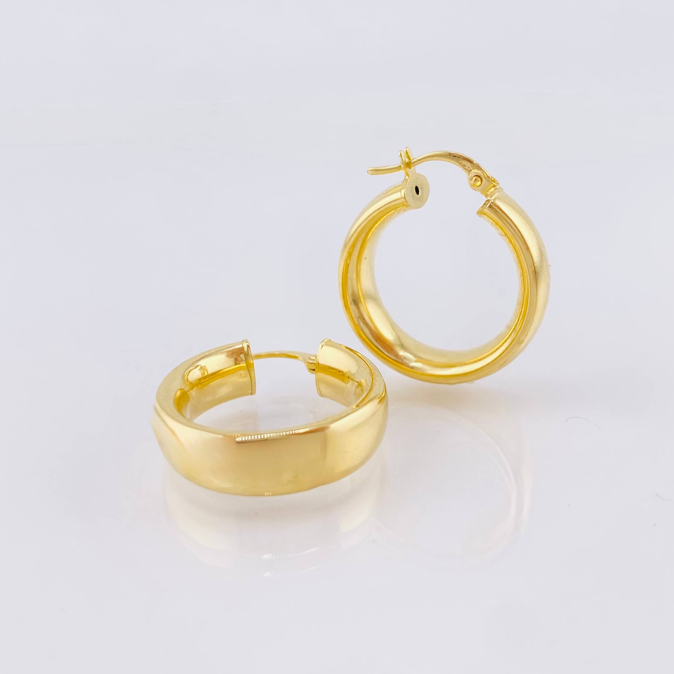 Candongas Diani 2.95gr / 2.5cm / Oro Amarillo 18K