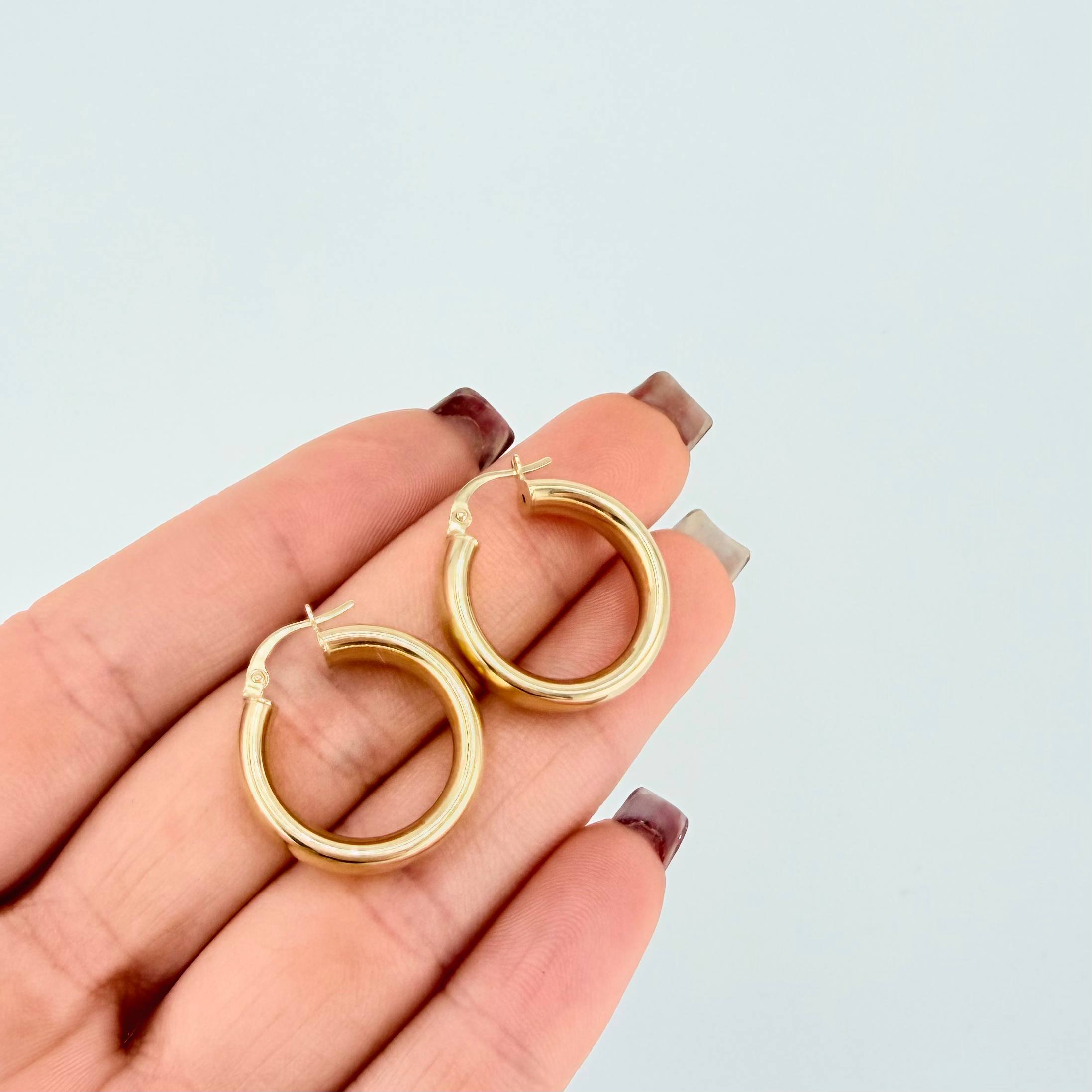Candongas Diani 2.95gr / 2.5cm / Oro Amarillo 18K