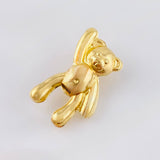 Dije Oso Manito Arriba 0.8gr / 1.9cm / Oro Amarillo 18K *