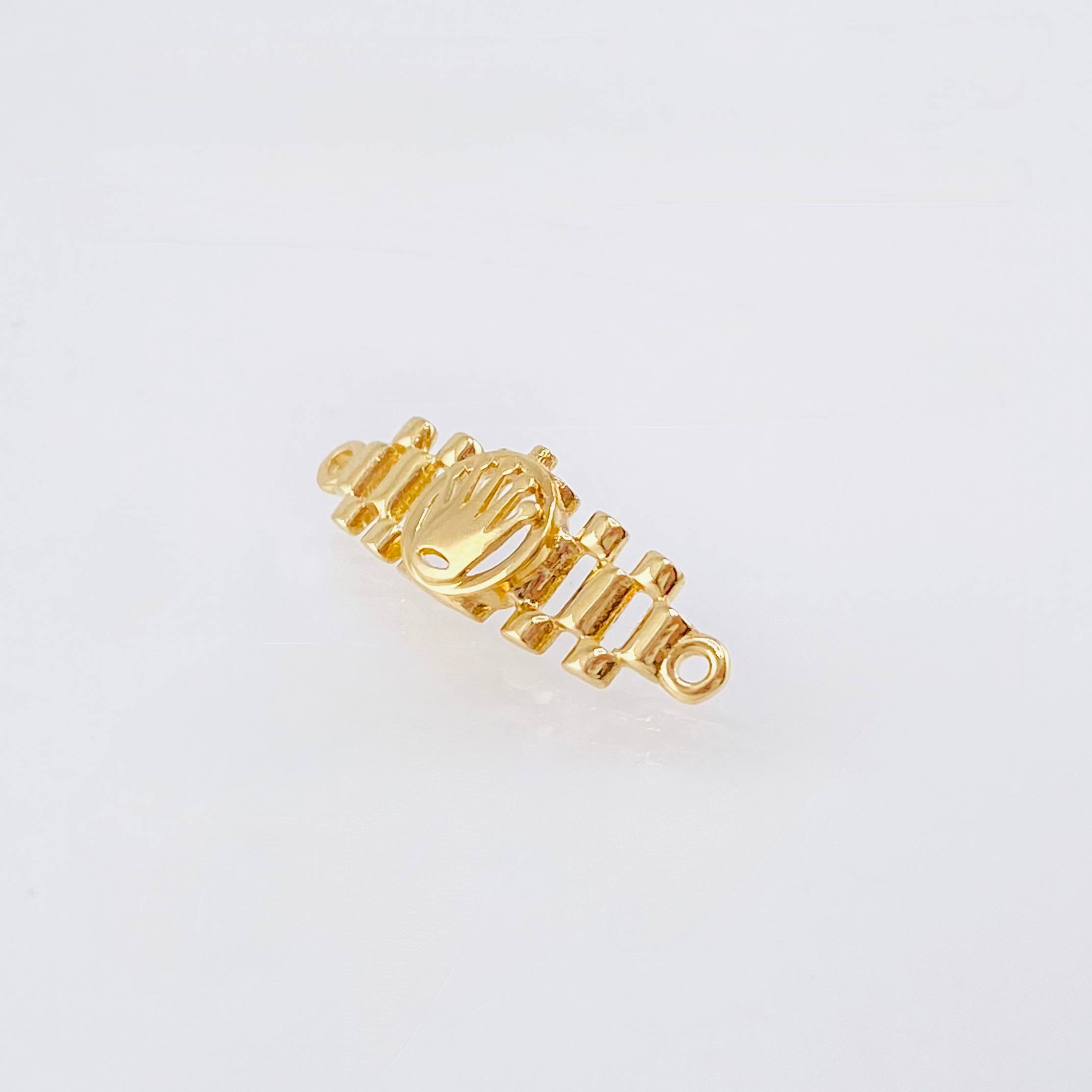 Herraje Correa Rx 1.35gr / 2.7cm / Oro Amarillo 18K *