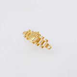 Herraje Correa Rx 1.35gr / 2.7cm / Oro Amarillo 18K *