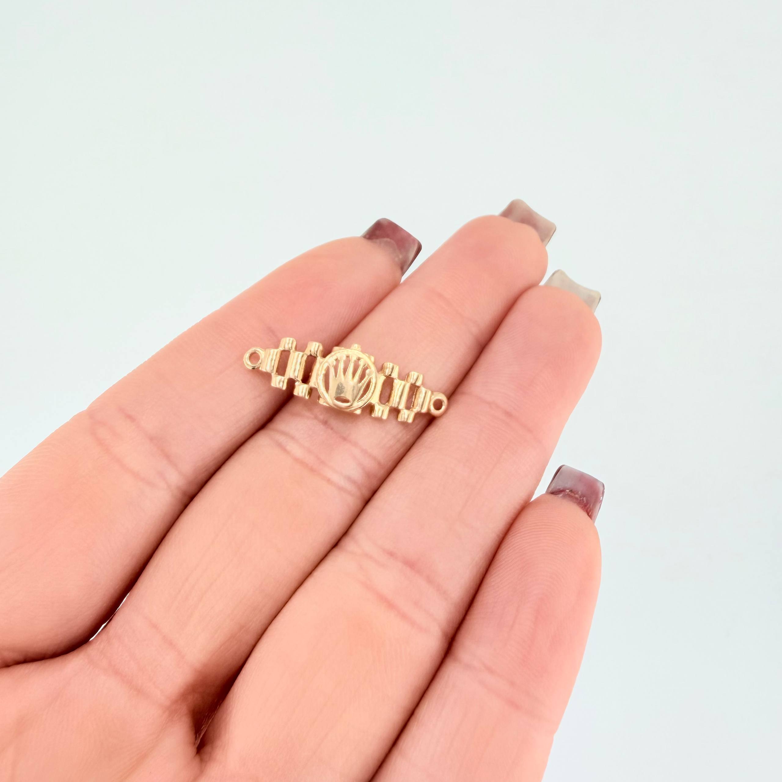 Herraje Correa Rx 1.35gr / 2.7cm / Oro Amarillo 18K *