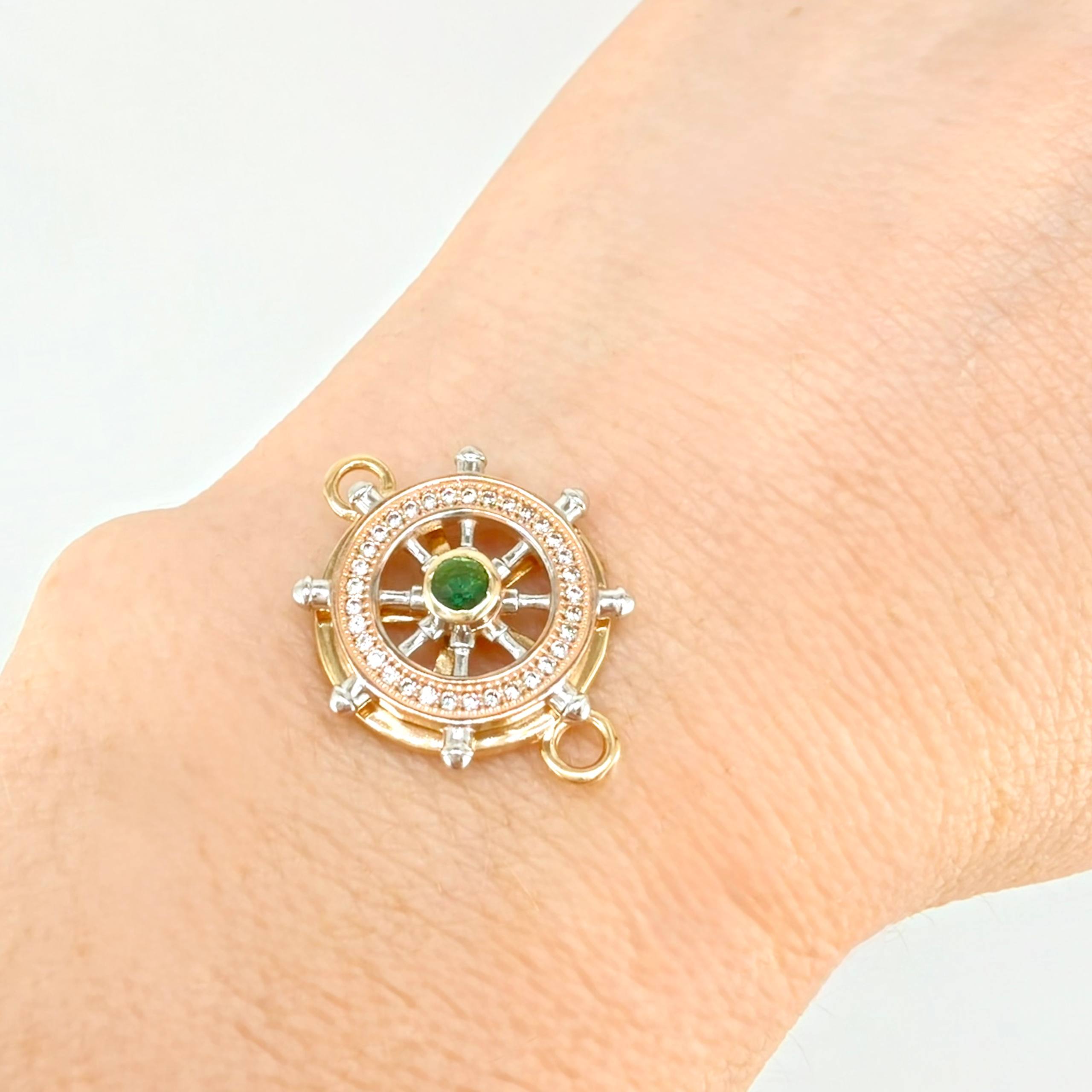Dije Timon 3.85gr / 2.4cm / Tres Oros 18K