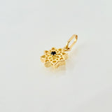 Dije Estrella 8 Puntas 0.45gr / 1.2cm / Oro Amarillo 18K