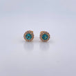Topos Halo 2.05gr / Circones Blancos Azules Oro Amarillo 18K $