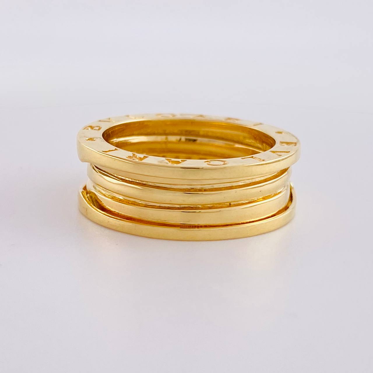 Anillo Bv 9g / T8 1/4 Oro Amarillo 18K