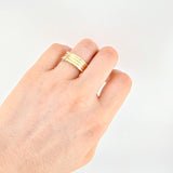 Anillo Bv 9g / T8 1/4 Oro Amarillo 18K