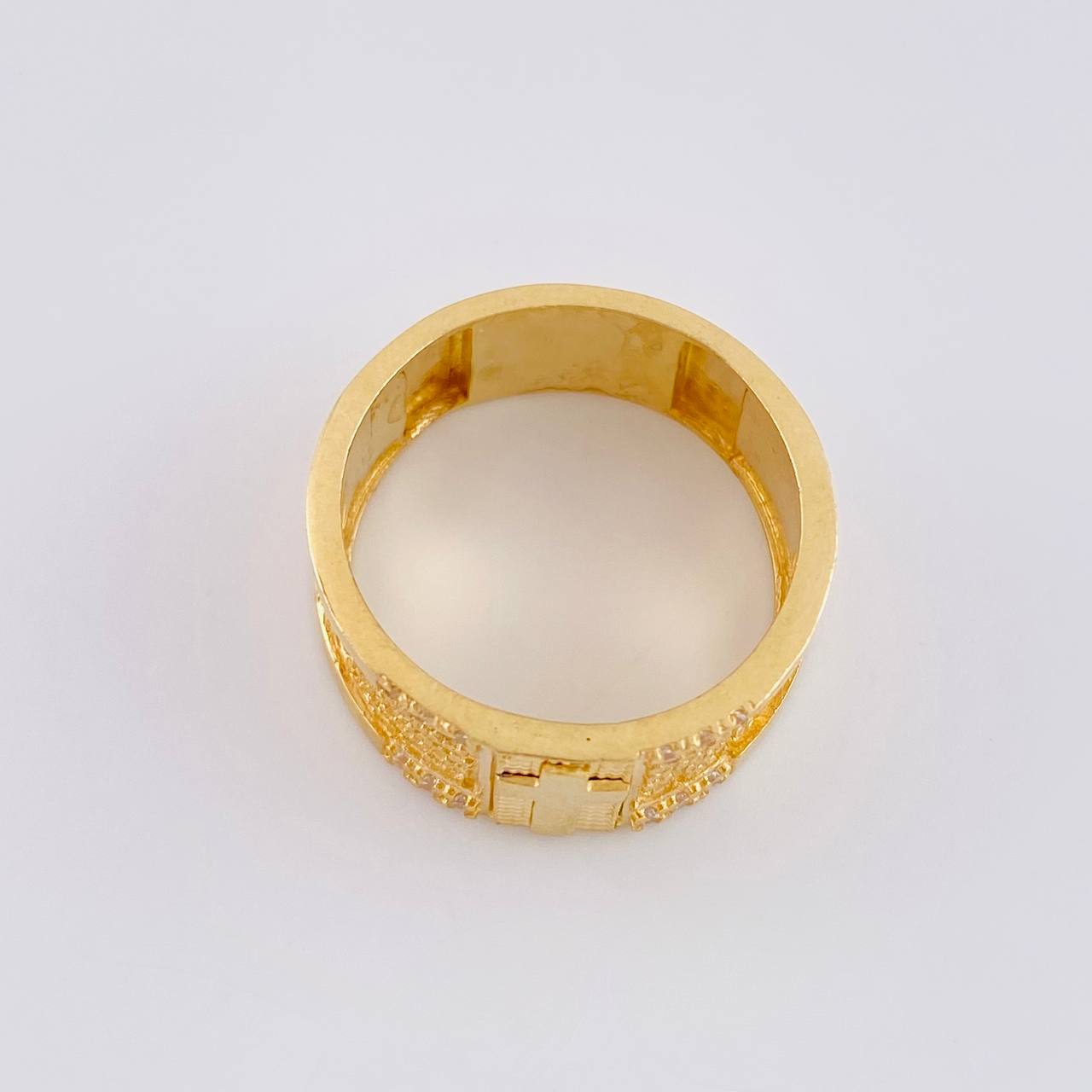 Anillo Oración Especial 7g / T6 Oro Amarillo 18K