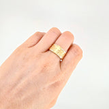 Anillo Oración Especial 7g / T6 Oro Amarillo 18K