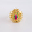 Anillo Virgen Guadalupe 7.1g / T8 1/4 Oro Amarillo 18K